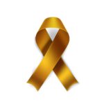 7724713-symbole-de-sensibilisation-au-cancer-de-l-enfance-ruban-dore-isole-sur-fond-blanc-vectoriel